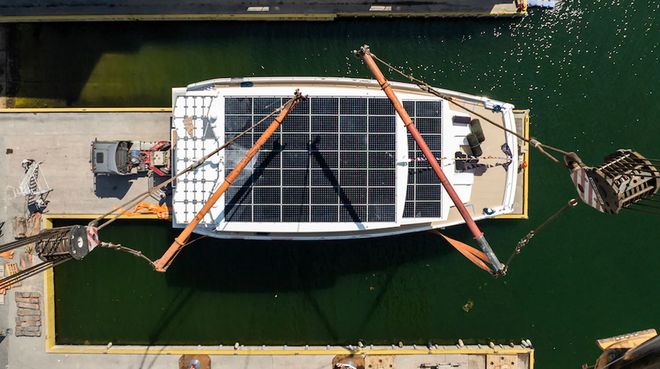 九游appVisionF Yachts第二艘24米全电动双体船下水(图6)