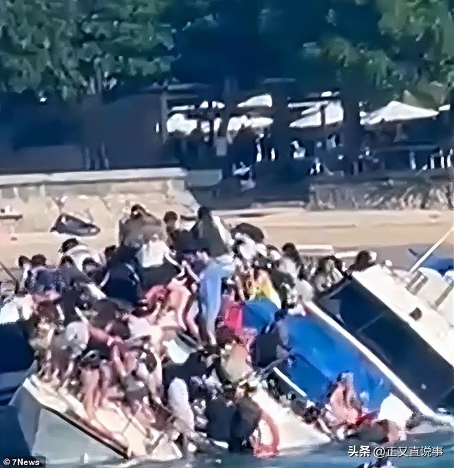 巴厘岛游艇侧翻：89人没穿救生衣水淹一半人还在船舱砸窗逃生(图3)