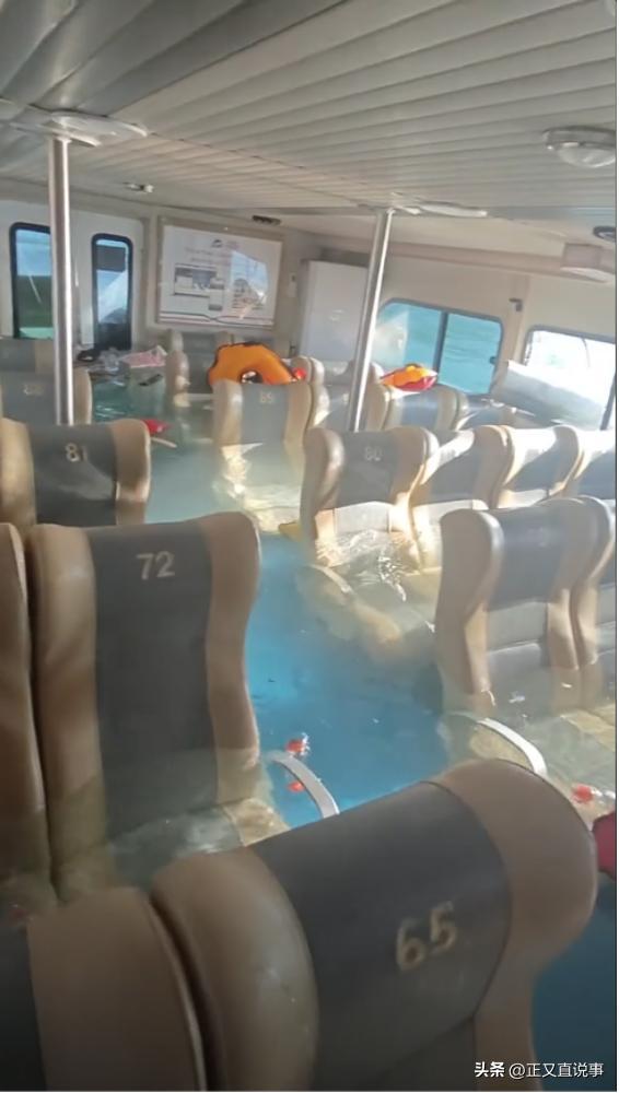 巴厘岛游艇侧翻：89人没穿救生衣水淹一半人还在船舱砸窗逃生(图9)