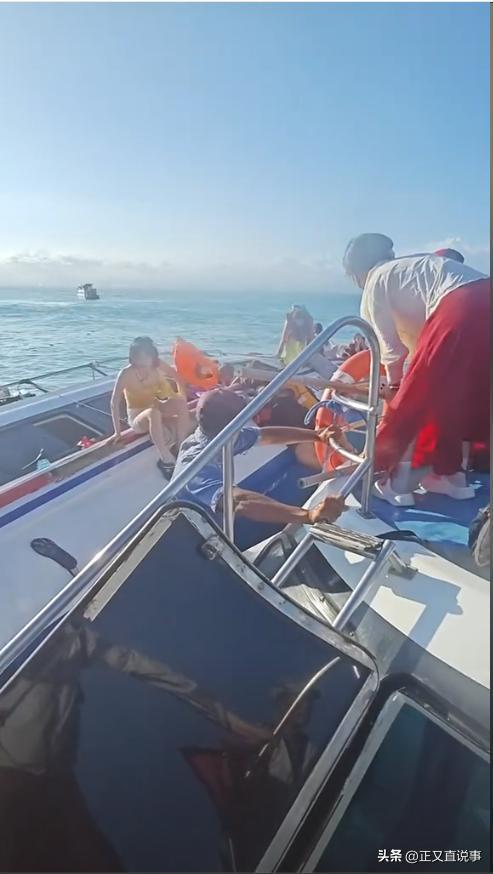 巴厘岛游艇侧翻：89人没穿救生衣水淹一半人还在船舱砸窗逃生(图10)