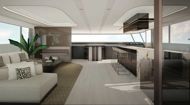 九游官方app入口意大利Dolomia Yachts推出新型可持续双体动力艇系列(图4)