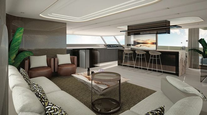 九游官方app入口意大利Dolomia Yachts推出新型可持续双体动力艇系列(图7)