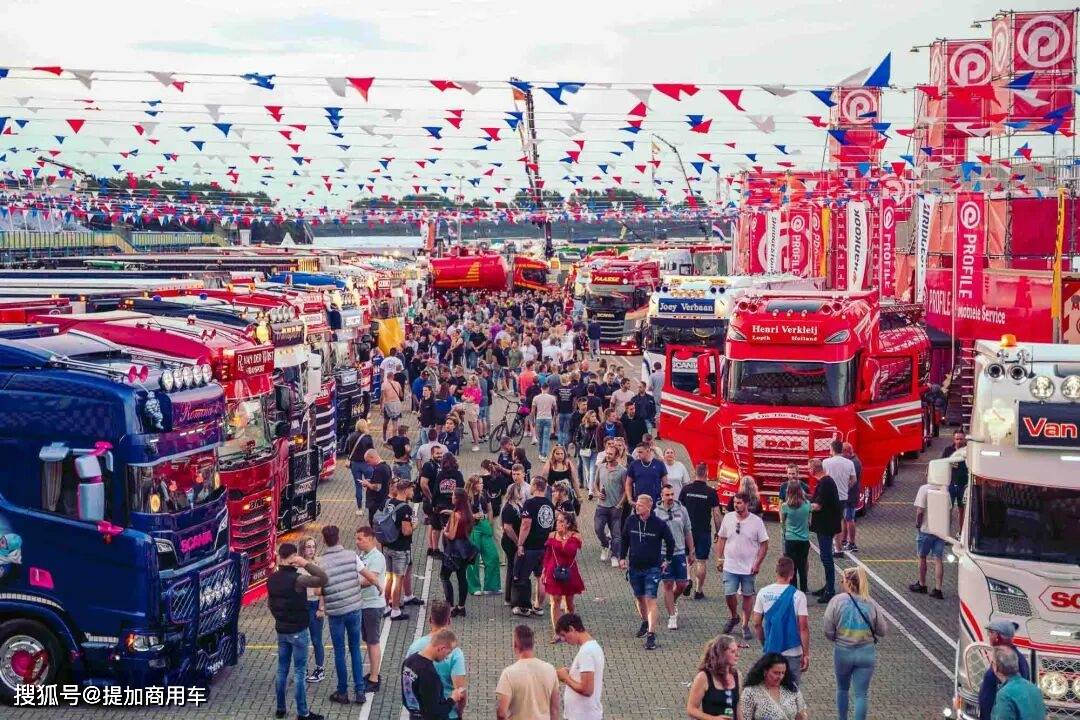 爆改欧卡争奇斗艳卡车改装文化之巅！带您看荷兰卡车之星节的获奖