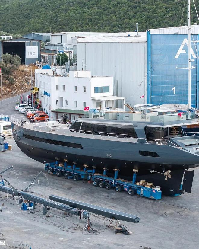 土耳其BOA Yachts新建40米木制帆船准备下水九游app(图4)