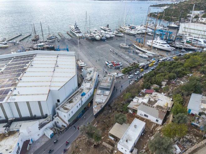 土耳其BOA Yachts新建40米木制帆船准备下水九游app(图3)