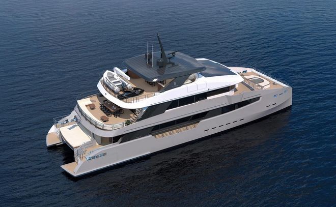 香港CL Yachts进军双体游艇市场 35米CLC115设计亮相(图4)