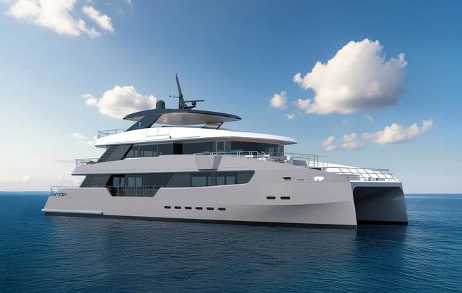 香港CL Yachts进军双体游艇市场 35米CLC115设计亮相