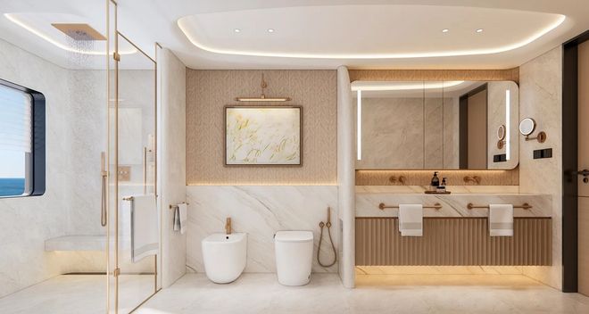 香港CL Yachts进军双体游艇市场 35米CLC115设计亮相(图9)