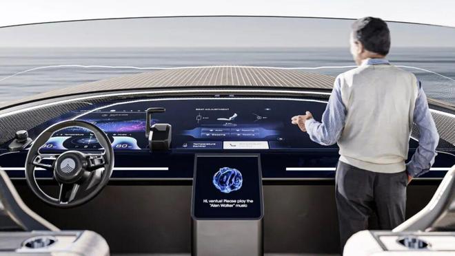 Ventus：搭载NVIDIA AI的百万美元级智能电动游艇(图9)