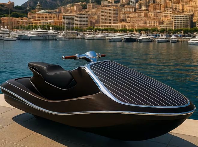 碳木交响曲：德国初创公司准备打造一款静奢电动摩托艇