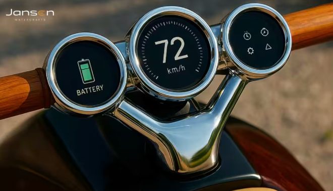 碳木交响曲：德国初创公司准备打造一款静奢电动摩托艇(图6)