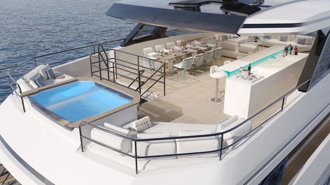 九游官网土耳其Bering Yachts首艘33米Bering 110探险游艇开建(图7)