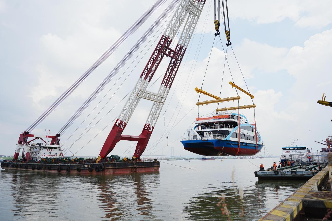 “新明珠39”号下水助推碳纤维材料国产化
