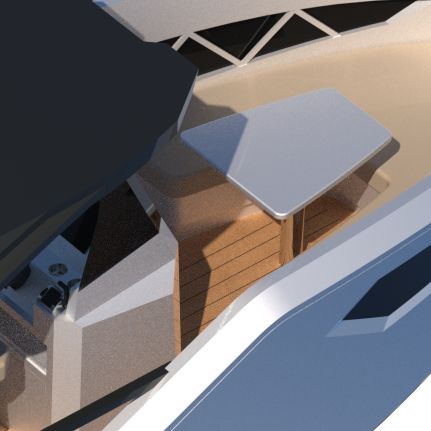 九游app澳大利亚首款大功率豪华电动碳纤游艇即将诞生(图8)